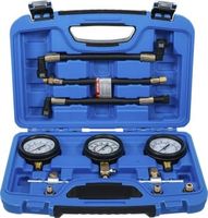 BGS - 74355 - Jeu de testeurs de pression de carburant et de compression pour motos 11 pièces