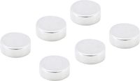 BGS - 79907 - Jeu d’aimants extrapuissants Ø 8 mm 6 pièces