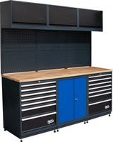 BGS - 80100 - Système d'unité murale Kit de démarrage bois 3 modules