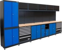 BGS - 80130 - Système d'unité murale compact bois 6 modules