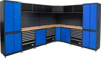 BGS - 80160 - Système d'unité murale Atelier bois 8 modules