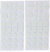 [80701BG] BGS - 80701 - Jeu de protections antidérapants blanc 64 pièces