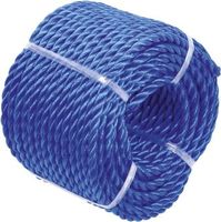 [80804BG] BGS - 80804 - Corde en matière plastique / utilisation universelle 4 mm x 20 m bleu