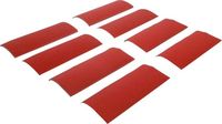 [80813BG] BGS - 80813 - Jeu de feuilles abrasives ponceuse vibrante / cale à poncer 93 x 230 mm Cal. 60 - 180 