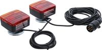BGS - 80960 - Feux de remorque avec support magnétique 2 pièces