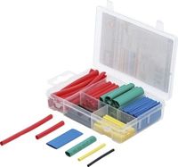 [88150BG] BGS - 88150 - Assortiment de gaines thermorétractables multicolore 90 pièces