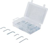 BGS - 88164 - Assortiment de crochets à tableau acier 48 pièces