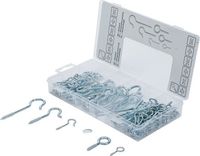 [88180BG] BGS - 88180 - Assortiment de crochets à visser/ronds 142 pièces