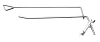 [89906BG] BGS - 89906 - Crochets simples, avec fermeture à rabat 200 x 4,8 mm