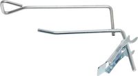 [89927BG] BGS - 89927 - Crochets simples, avec fermeture à rabat 100 x 4,8 mm