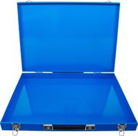 [BOX3BG] BGS - BOX3 - Caisse à outils métallique, vide pour inserts de servante d’atelier 3/3 BGS