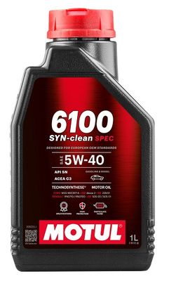 [113129Motul] Motul 6100 SYN-clean SPEC 5W-40 1L
