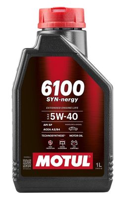 [112961Motul] Motul 6100 SYN-nergy 5W-40 1L