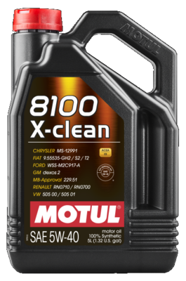 Motul 8100 X-CLEAN 5W40 5L