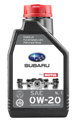 [109838Motul] Motul SUBARU BY MOTUL 0W-20 1L