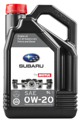 [109770Motul] Motul SUBARU BY MOTUL 0W-20 5L