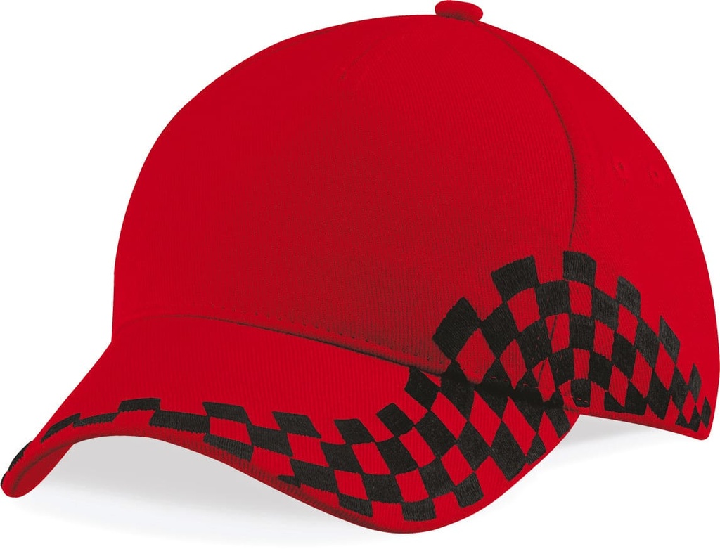 [B159-BrightRoyal_White-OneSize] B159 - Casquette Grand Prix - BrightRoyal_White