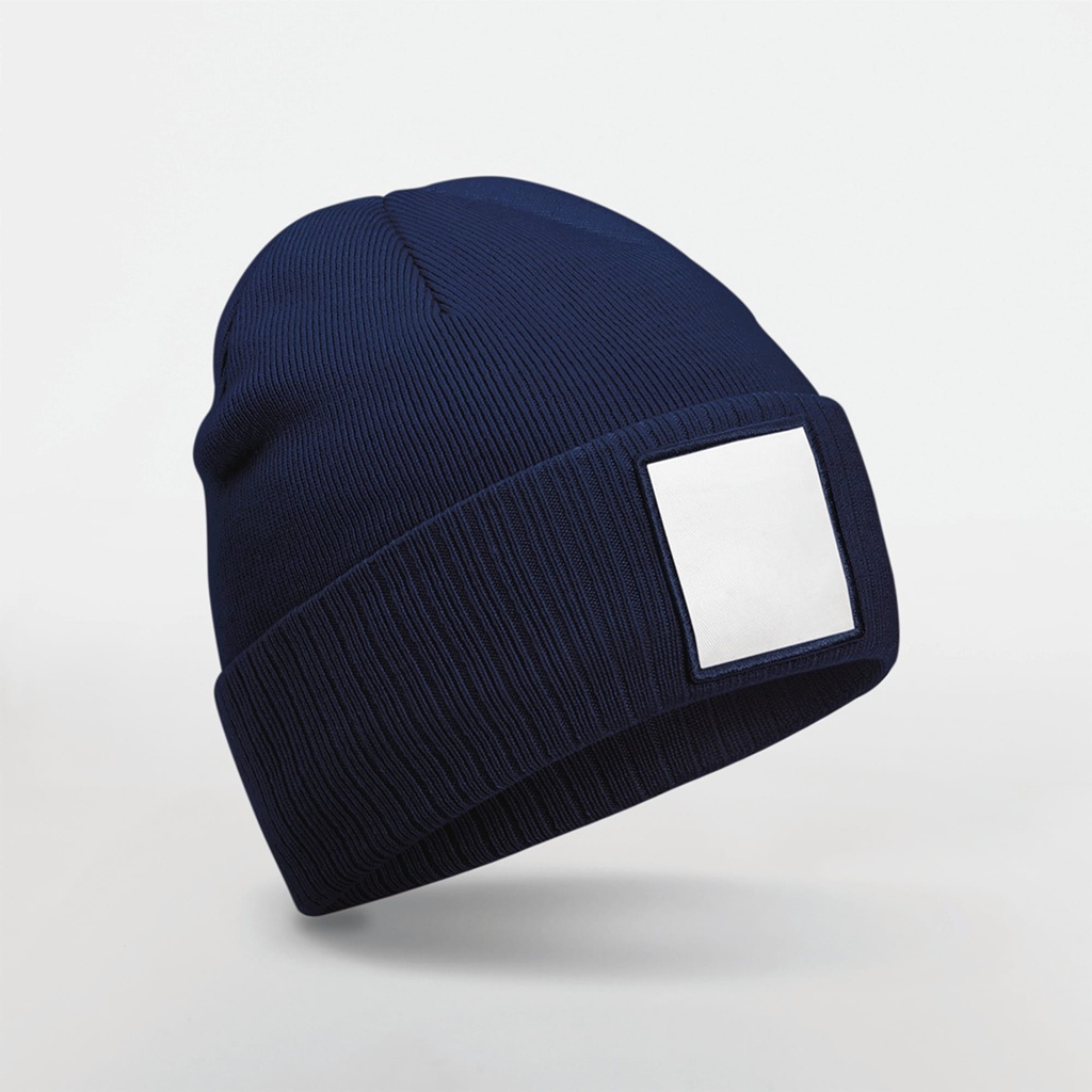 [B337R-Oatmeal/White-OneSize] B337R - Bonnet à patch appliqué - Oatmeal/White