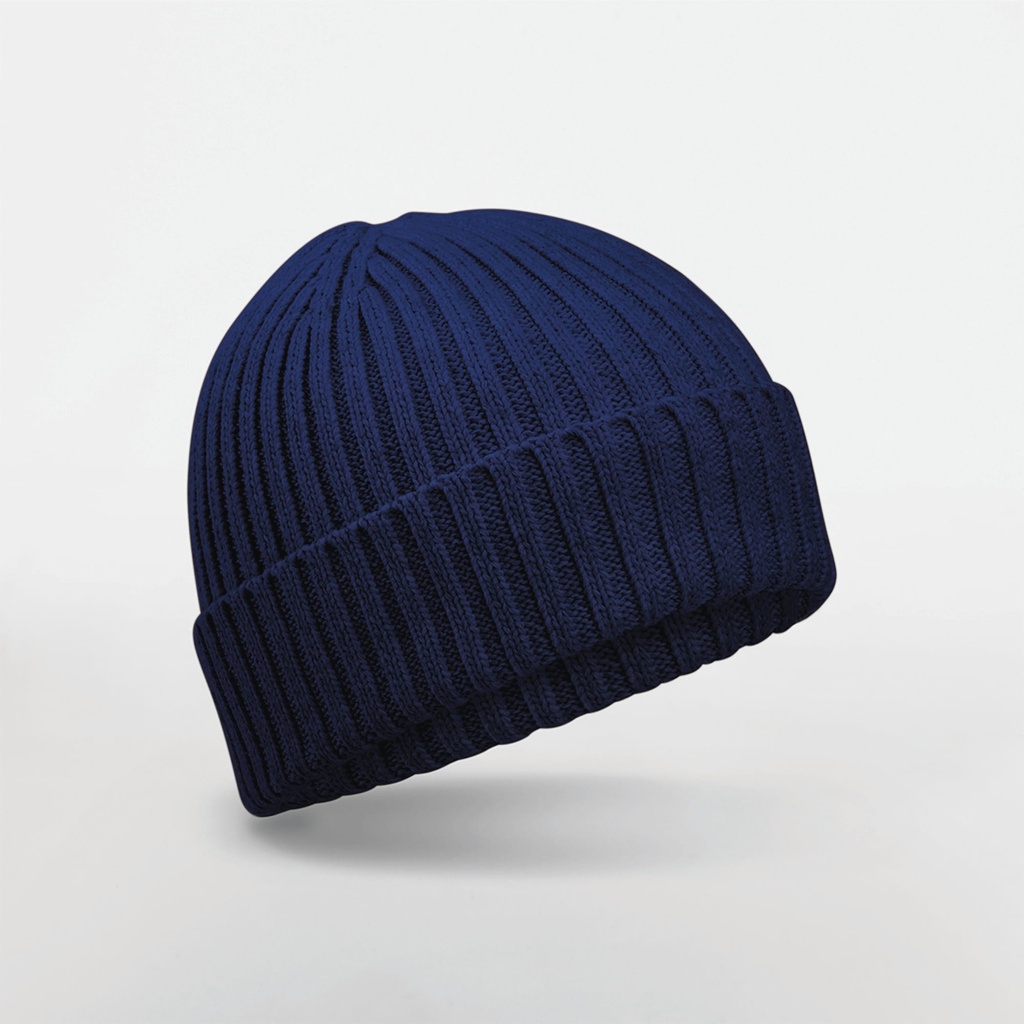 [B341B-OxfordNavy-OneSize] B341B - Bonnet enfant en coton biologique - OxfordNavy