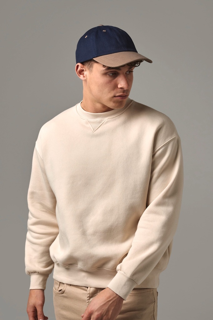 [B57-ForestGreen-OneSize] B57 - Casquette homme profil bas en coton brossé - 6 panneaux - ForestGreen