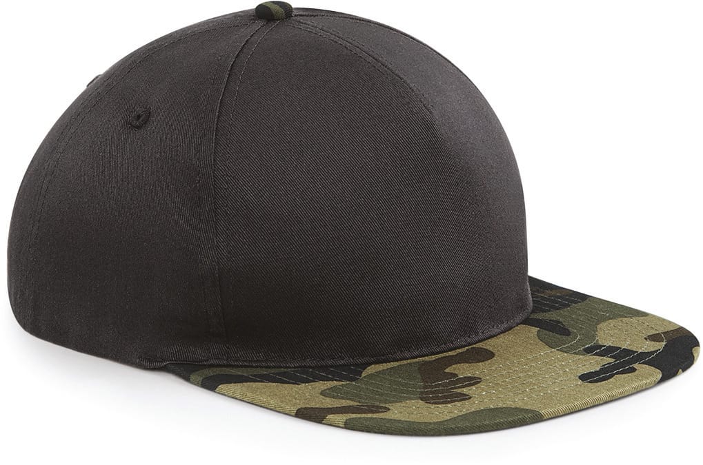 [B691-Black_MidnightCamo-OneSize] B691 - Casquette Snapback Camo - Black_MidnightCamo