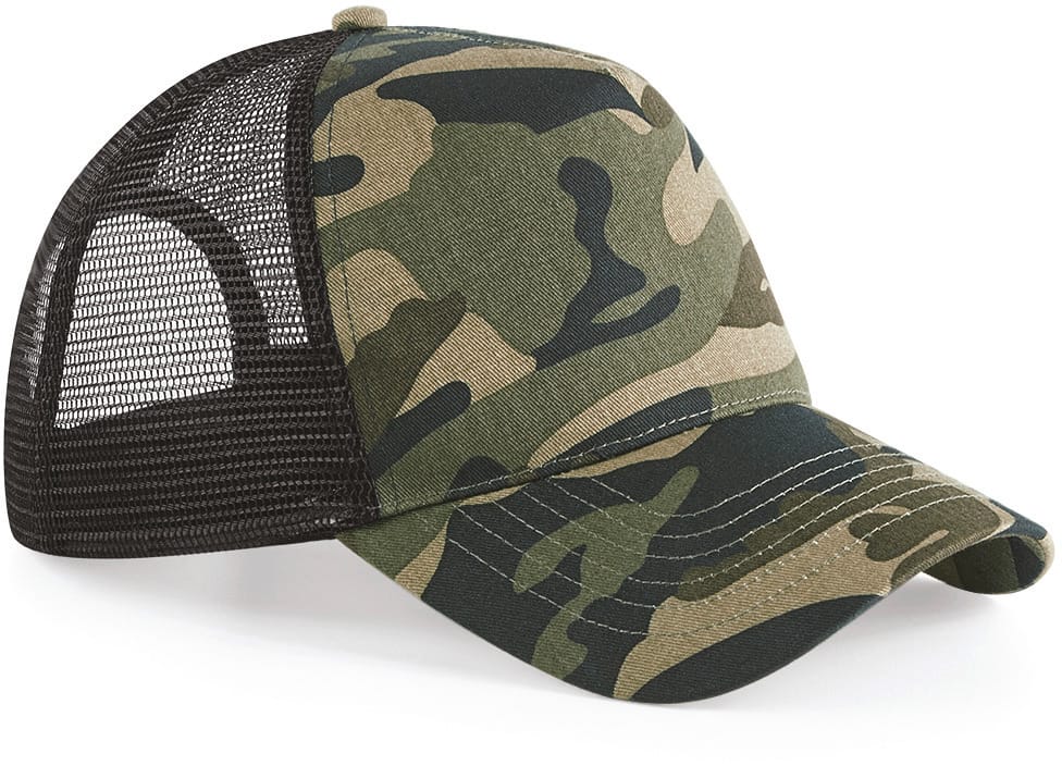 [B694-MidnightCamo-OneSize] B694 - Casquette Snapback Camo - MidnightCamo