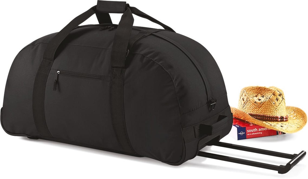 [BG23-Black-OneSize] BG23 - Sac de voyage à roulettes - Black