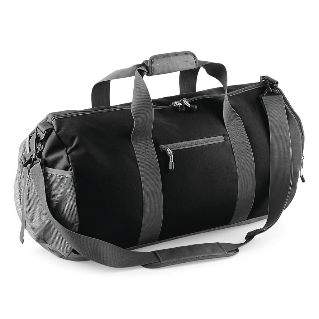 [BG546-Black-OneSize] BG546 - Grand sac de sport Athleisure - Black