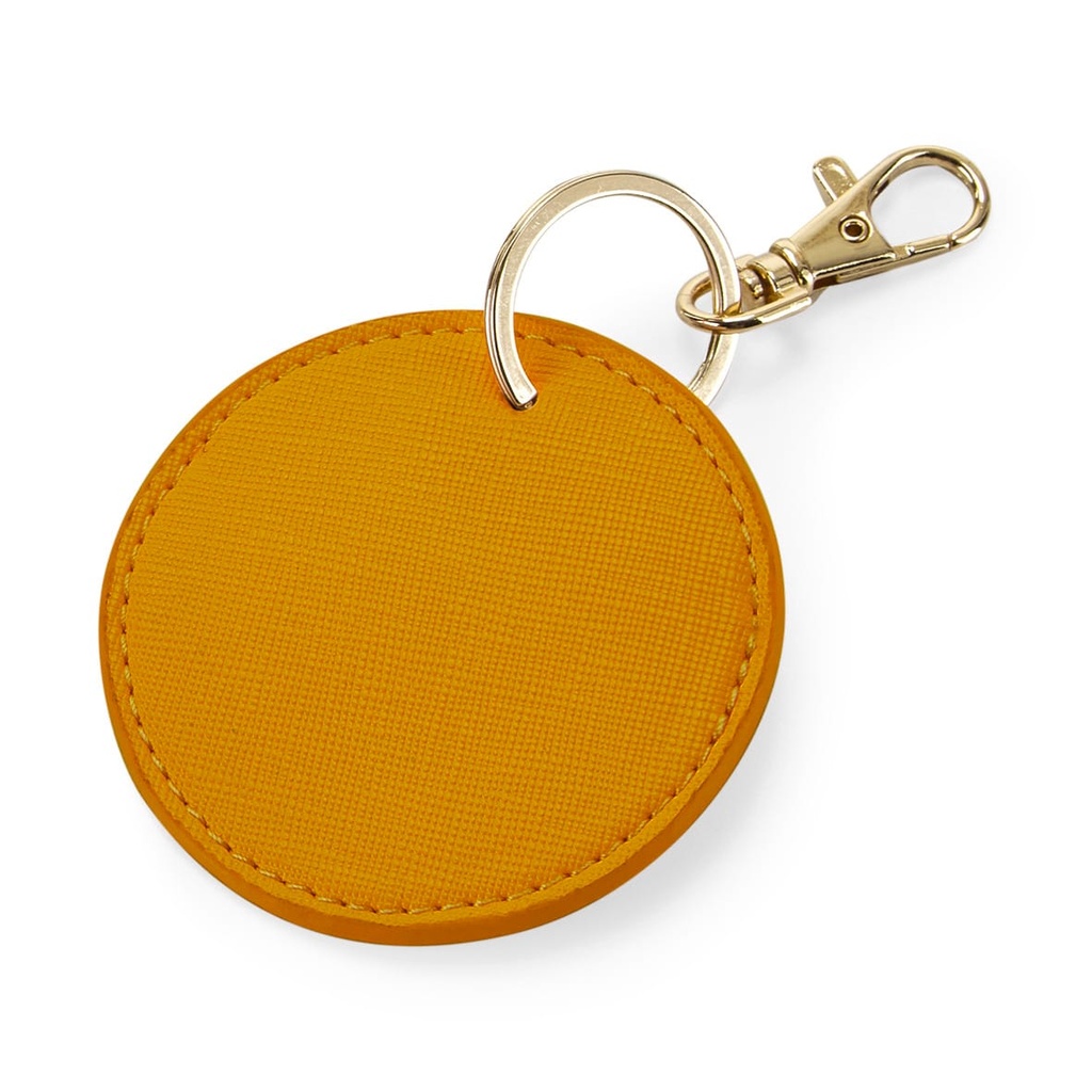 [BG745-Black-OneSize] BG745 - Porte-clés rond - Black