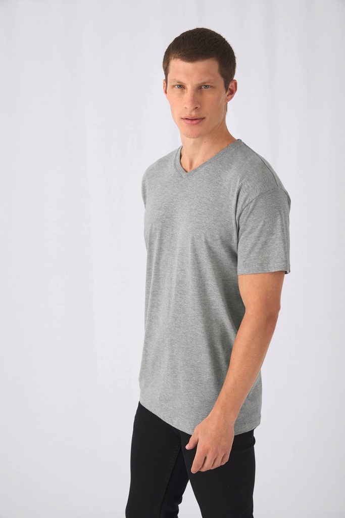 CG153 - T-shirt col V Exact150 - SportGrey