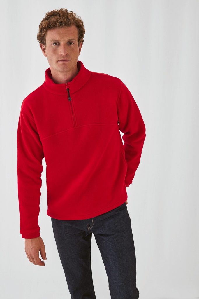 [CGHIGH-Charcoal-XS] CGHIGH - Polaire col zippé Highlander+ - Charcoal (XS)