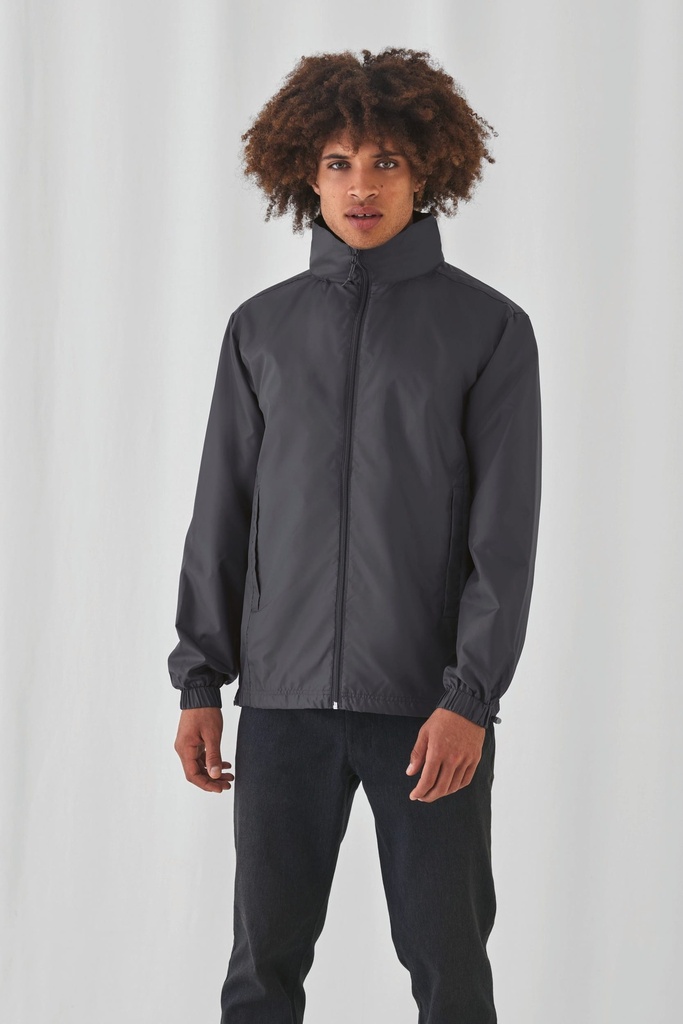 CGJUI60 - Coupe-vent doublé tricot ID.601 - DarkGrey