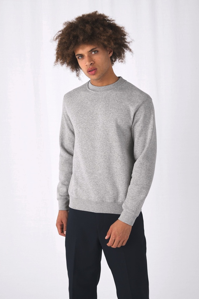 [CGSET-Navy-S] CGSET - Sweat-shirt col rond - Navy (S)