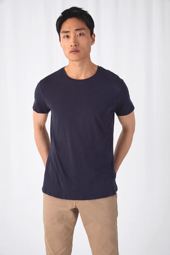 [CGTM046-ChicPureWhite-S] CGTM046 - T-shirt Organic Slub Inspire Homme - ChicPureWhite (S)
