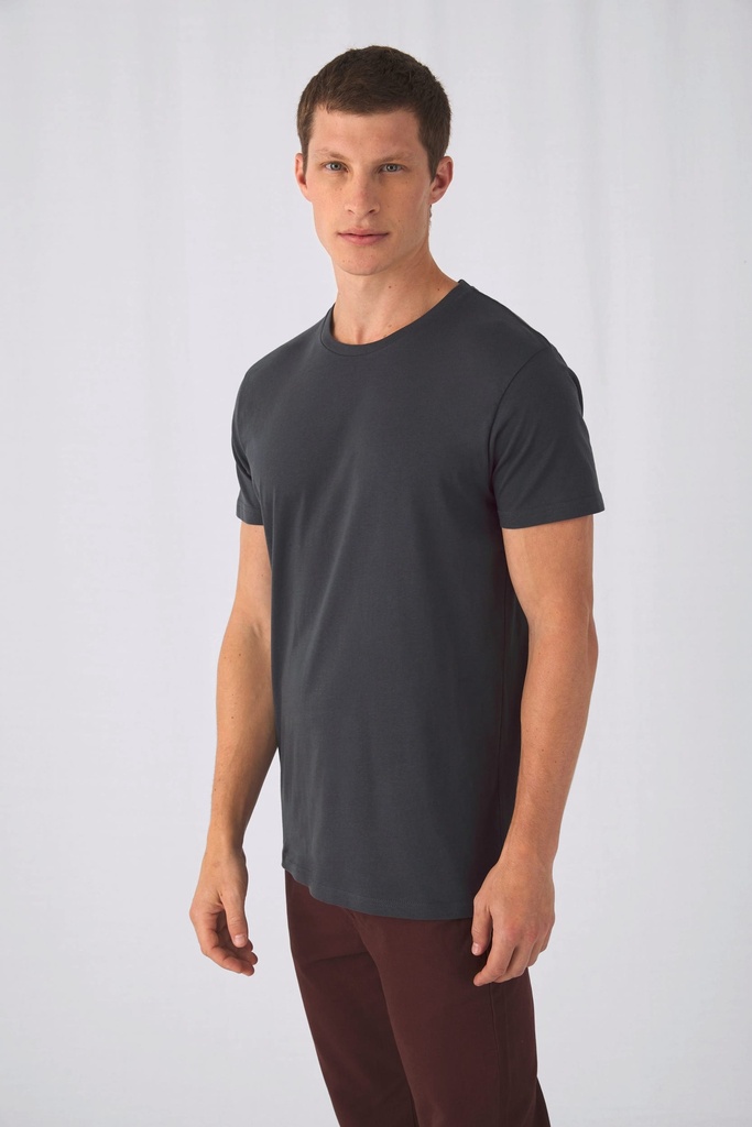 [CGTM048-Black-S] CGTM048 - T-shirt bio homme Inspire Plus - Black (S)