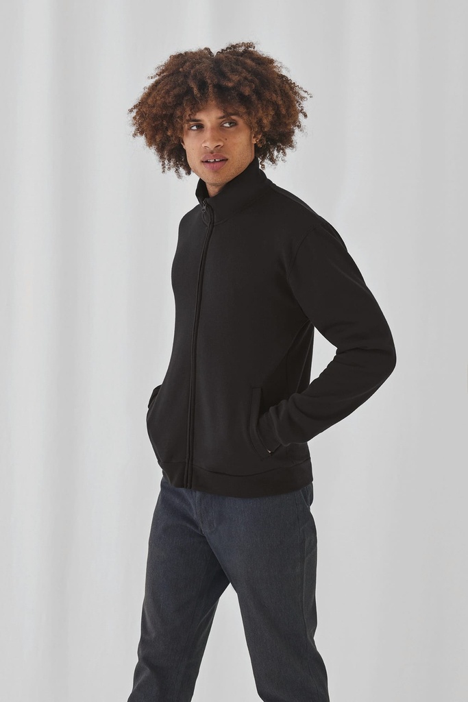 [CGWUI26-Navy-XS] CGWUI26 - Veste molleton zippée ID.206 - Navy (XS)