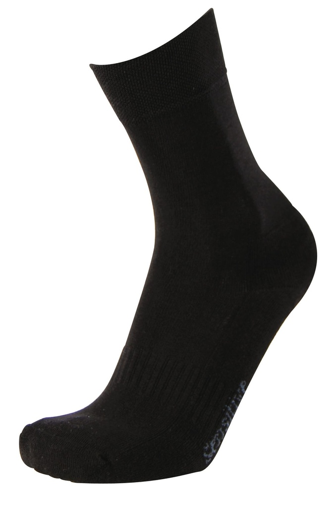 [ES1849-BLACK-39/42EU] ES1849 - Chaussettes Sensitive - BLACK (39/42EU)