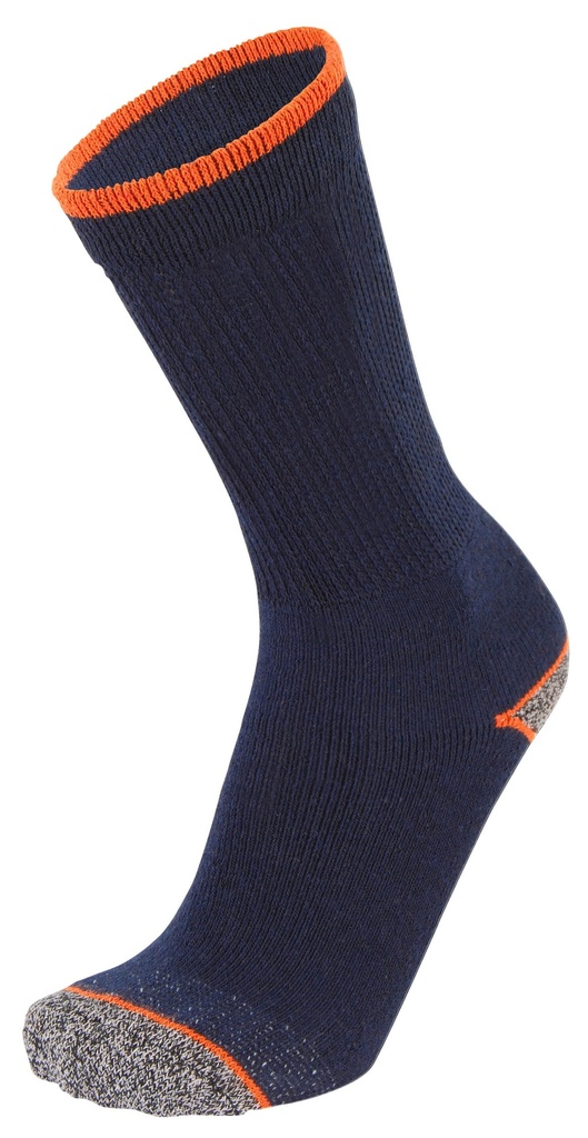 [ES6004-Navy-39/42EU] ES6004 - Lot de 3 paires de chaussettes NO COMPRIM - Navy