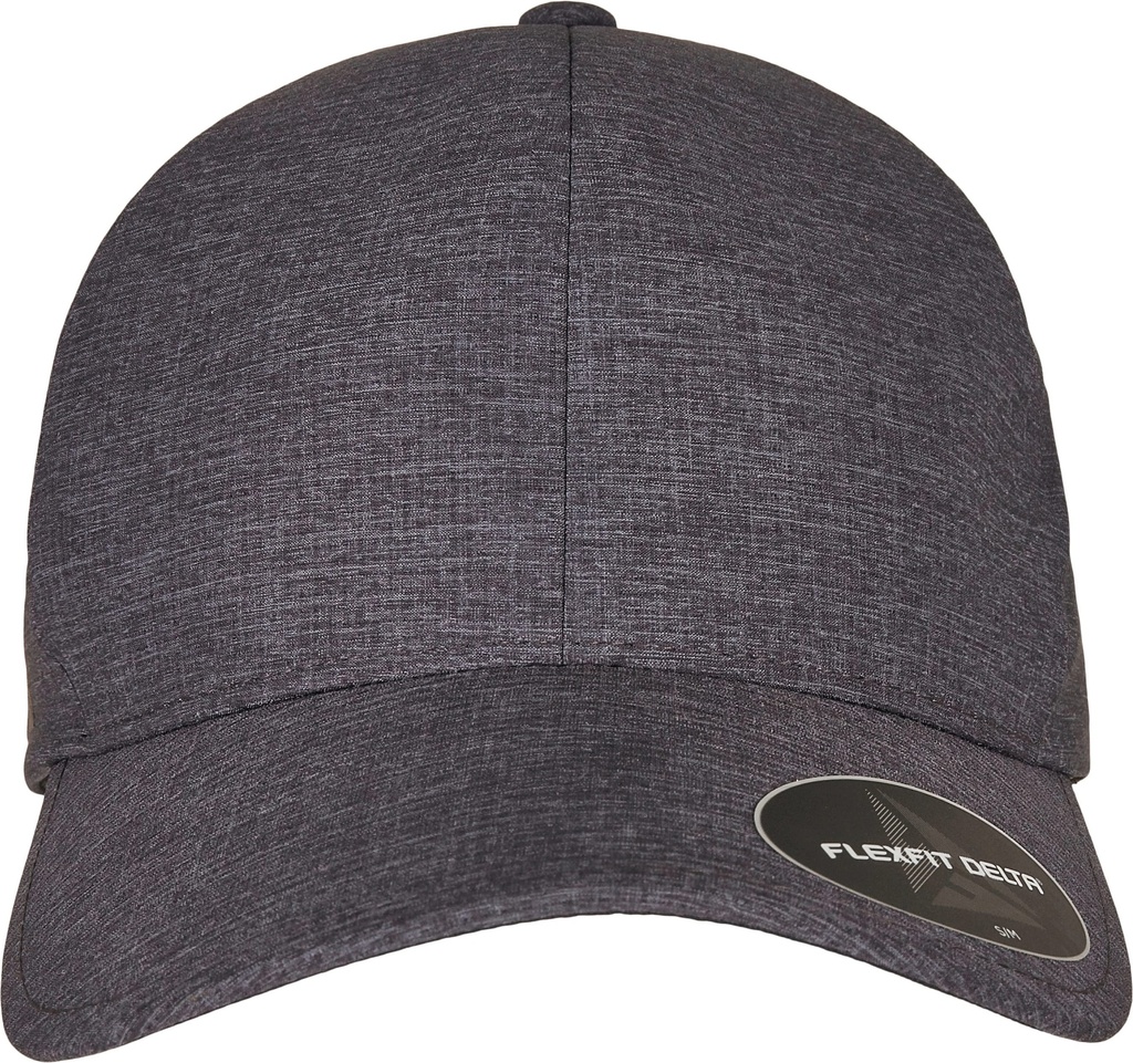 [FL180M-MELANGECHARCOAL-S/M] FL180M - Casquette Flexfit Delta mélange - MELANGECHARCOAL (S/M)