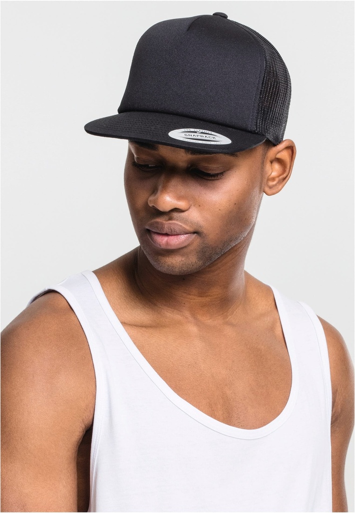[FL6005FF-NAVY-OneSize] FL6005FF - Casquette foam trucker - NAVY