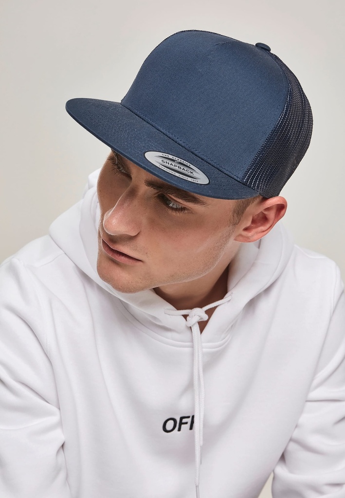 [FL6006-NAVY-OneSize] FL6006 - Casquette CLASSIC TRUCKER - NAVY
