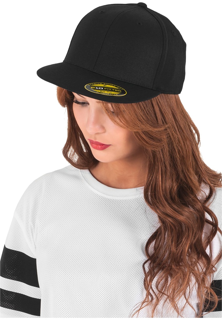 [FL6210-WHITE-S/M] FL6210 - Casquette Premium 210 Fitted - WHITE (S/M)