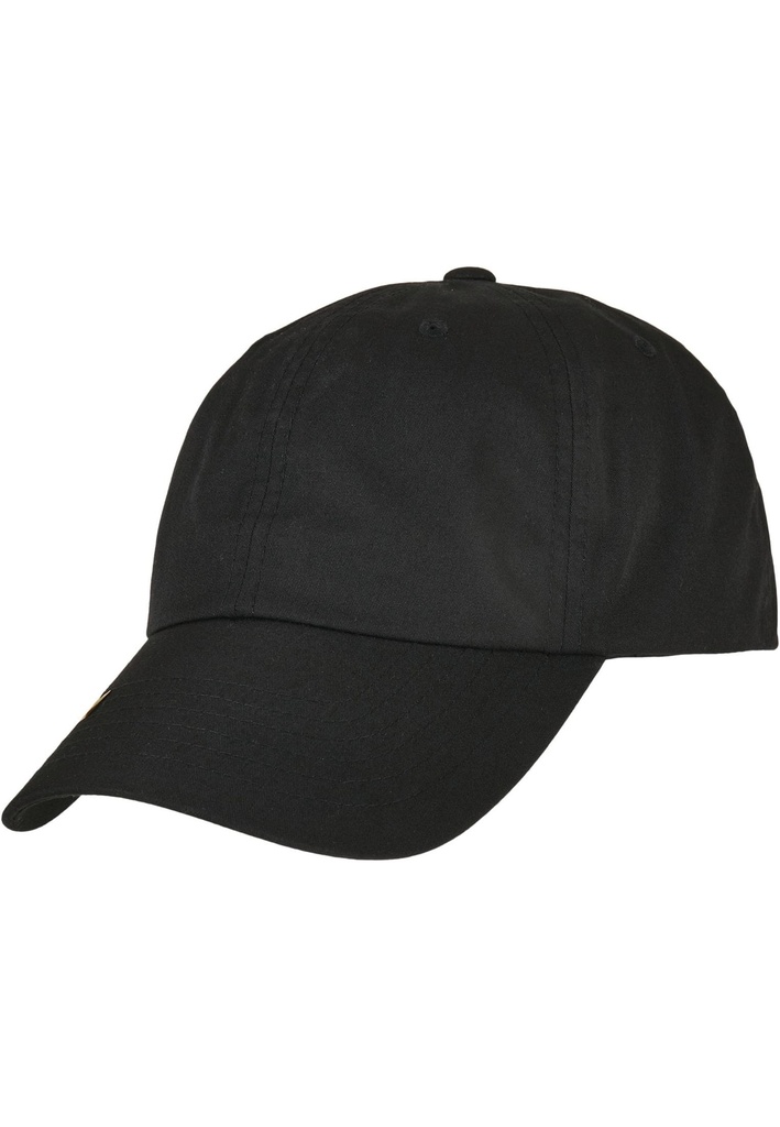 [FL6245RP-BLACK-OneSize] FL6245RP - Casquette dad cap en polyester recyclé - BLACK