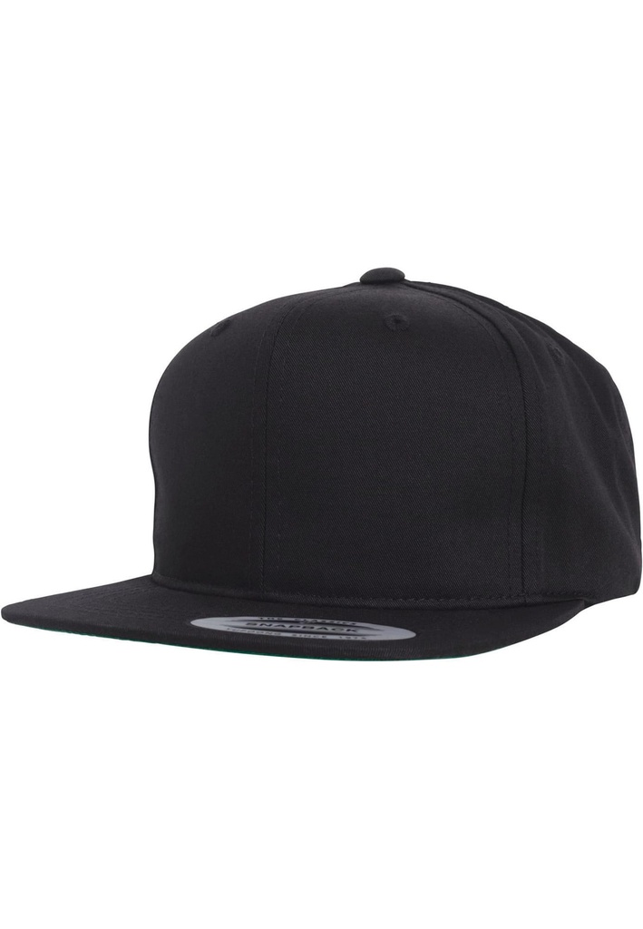 [FL6308-BLACK-2/6ans] FL6308 - Casquette Snapback Pro-Style Twill enfant - BLACK (2/6 ans)
