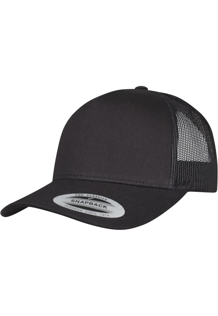 [FL6506-KHAKI-OneSize] FL6506 - Casquette trucker retro - KHAKI