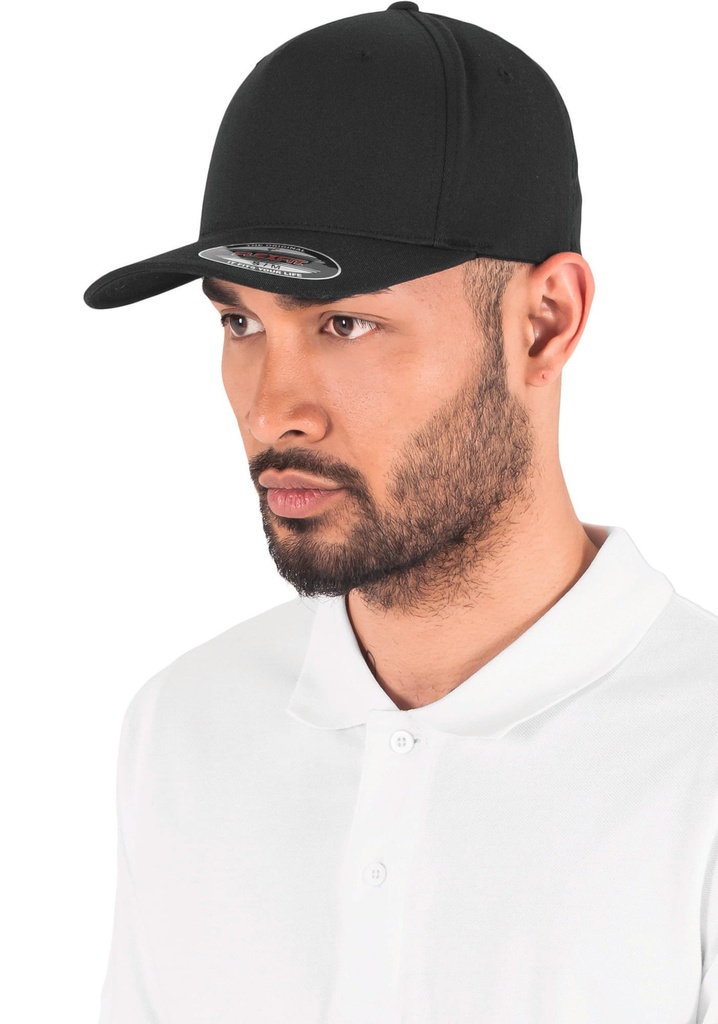 [FL6560-WHITE-S/M] FL6560 - Casquette 5 panneaux - WHITE (S/M)