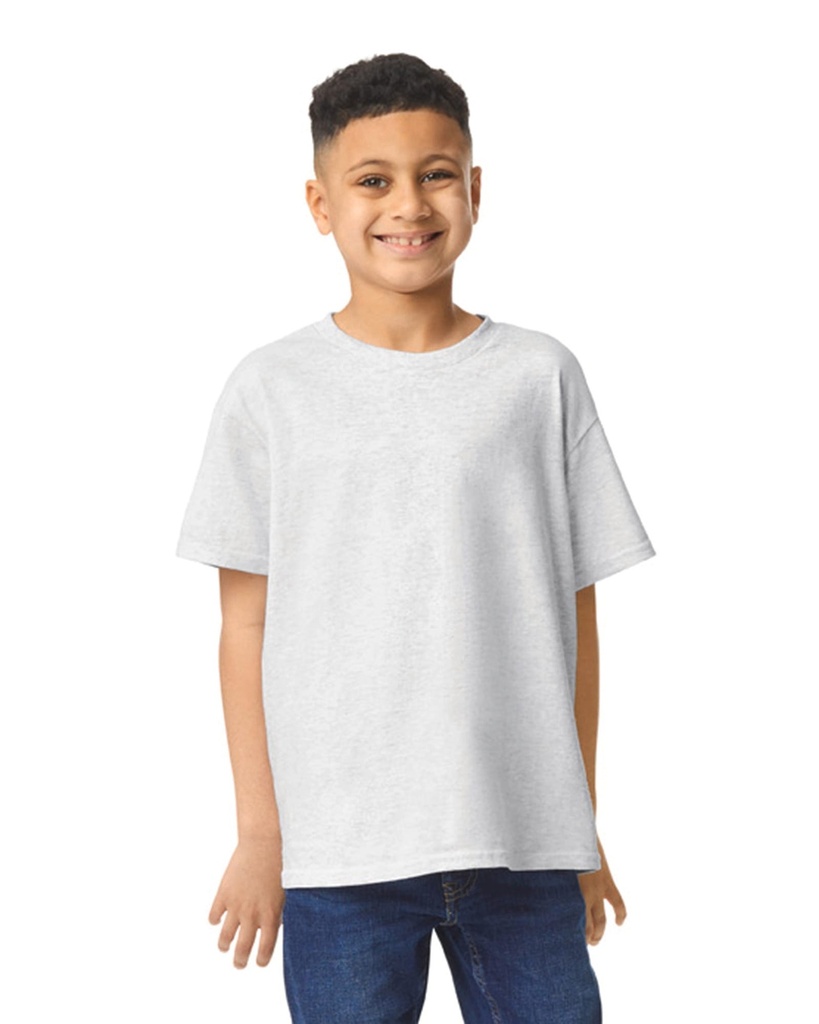 [GI5000B-Violet-XS] GI5000B - T-shirt enfant Heavy - Violet (XS)
