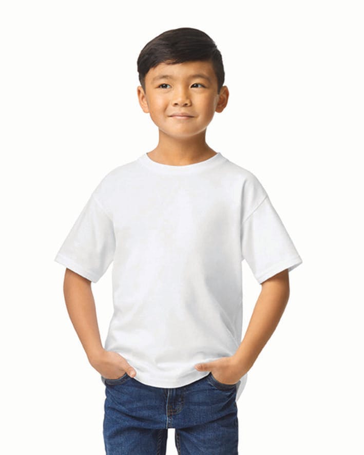 [GI65000B-Daisy-XS] GI65000B - T-shirt enfant softstyle midweight - Daisy (XS)