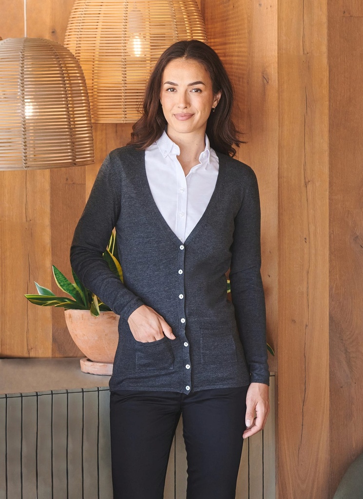 [H723-Black-S] H723 - Cardigan femme - Black (S)