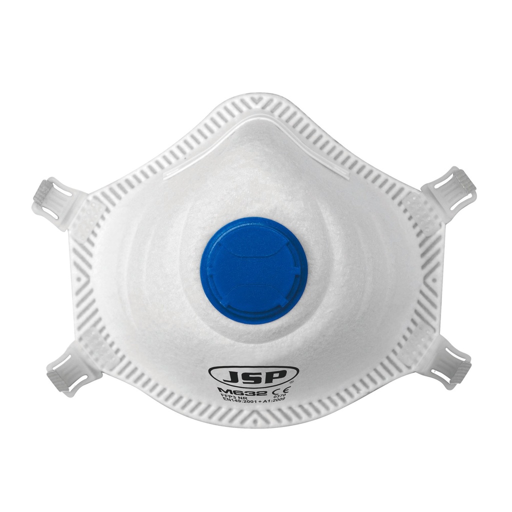 [JSBGZ13-White-OneSize] JSBGZ13 - Masque jetable coque FFP3 (M632) - White